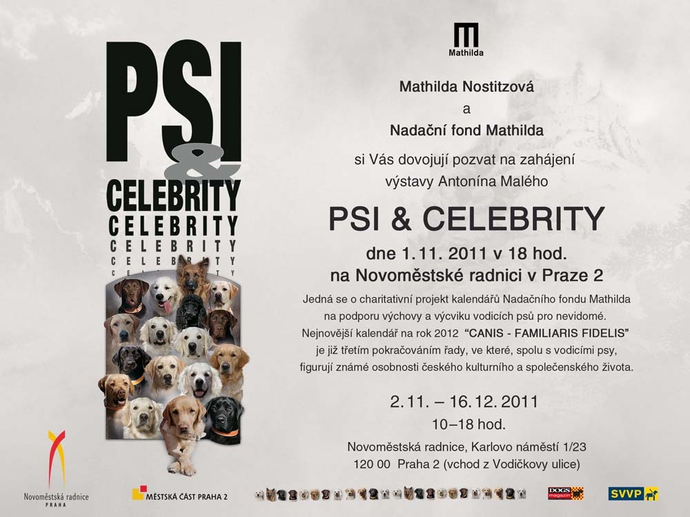 Zaproszenie na otwarcie Psy i gwiazdy