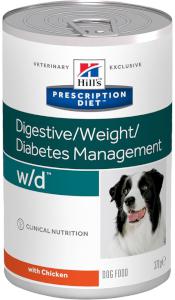 Hill´s  dog (dieta)  W/D  370g konserwa