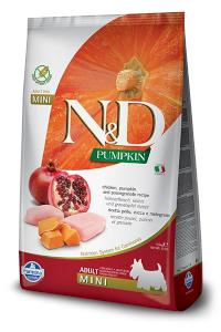 N&D dog GF PUMPKIN ADULT MINI chicken/pomegranate