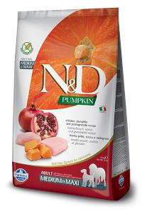 N&D dog GF PUMPKIN ADULT MEDIUM/MAXI chicken/pomegranate