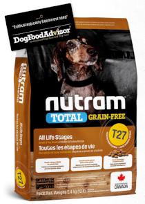 NUTRAM dog T27 - TOTAL GF SMALL chicken/turkey 