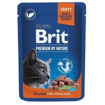 Brit Premium Kot Łosoś Sterylizowany 100g