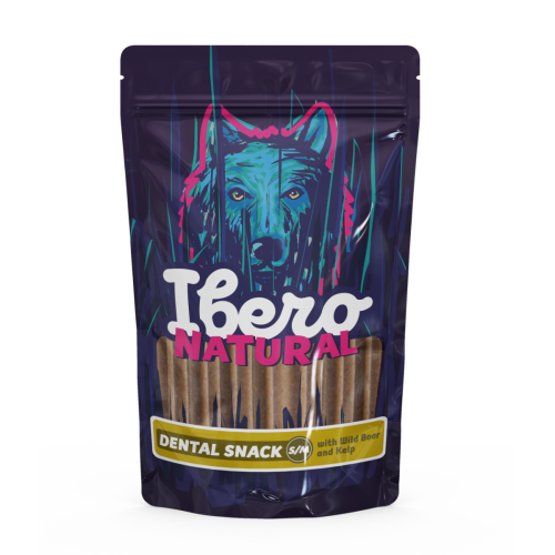 Ibero Dental Snacks Wild Boar & Kelp - S/M (20szt/480g)