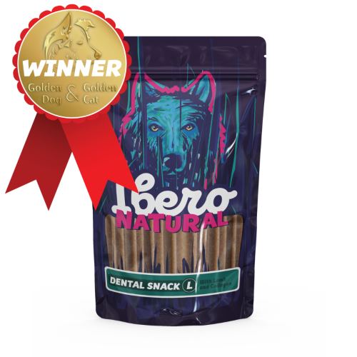 Ibero Natural Dental Snack Jagnięca/Kolagen - L (10szt.)