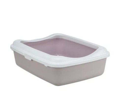 Trixie WC Classic z obręczą 37x15x47 cm - Stary róż/biały