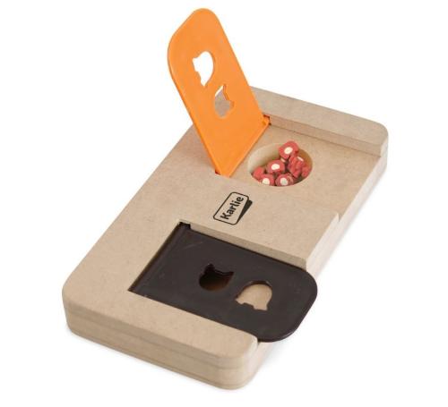 Interaktywna drewniana zabawka Karlie Riddle - 22x12cm