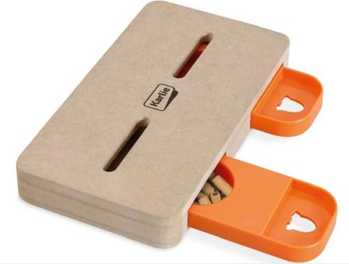 Interaktywna drewniana zabawka Karlie Peano - 22x12cm