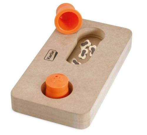 Interaktywna drewniana zabawka Karlie Gauss - 22x12cm
