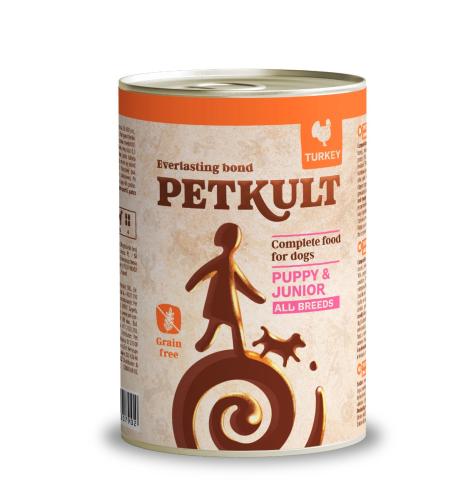 Petkult Konz. Junior - 24x400g Indyk