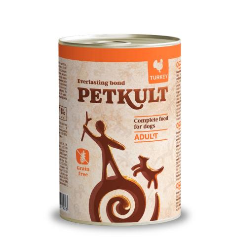Petkult Konserwy dla dorosłych indyków - 24 x 400 g
