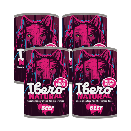 Ibero Natural Konz. Junior Beef - 4x400g