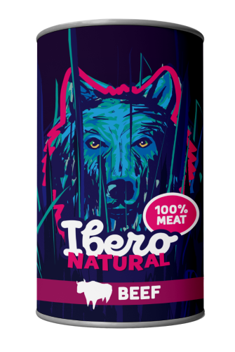Ibero Natural Dog Adult Beef - 15x400g