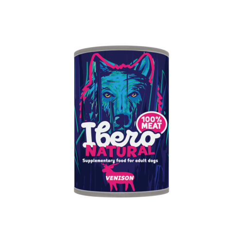 Ibero Natural Dog Adult Venison - 400g