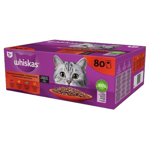 Whiskas Classic Selection W Soku - 80x85g