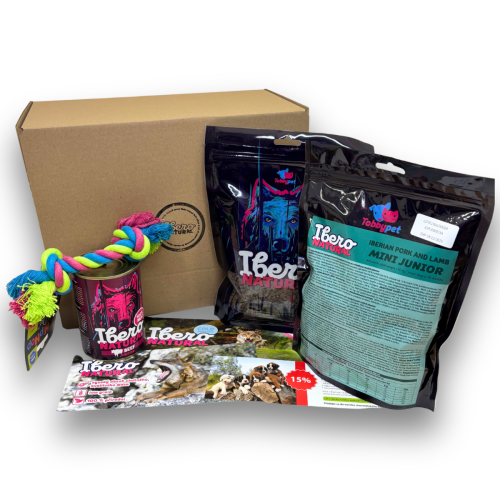 Pakiet startowy dla szczeniaka Ibero - Mini Junior