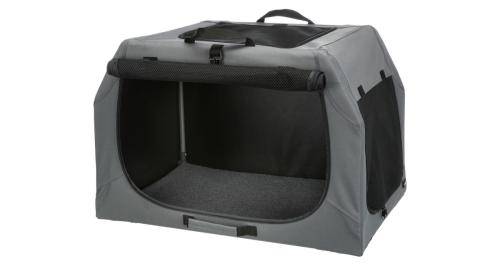 Składane pudełko podróżne Trixie Easy szare - S/M: 71x49x51cm