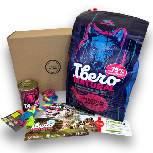 Ibero Startowy pakiet dla szczeniaka rasy średniej – Medium Junior