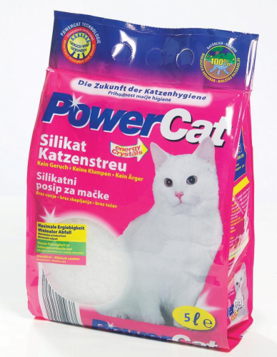 Żwirek krzemionkowy PowerCat - 5L