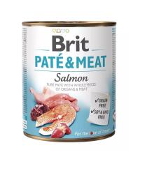 BRIT Paté & Meat Salmon 800g