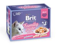 Brit Premium Cat Delicate Fillets in Jelly Dinner Plate 12x85g