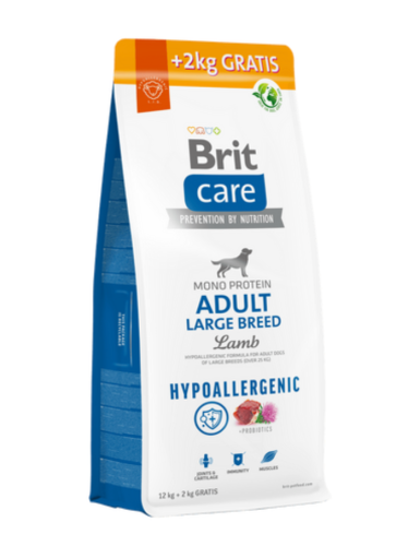 Brit Care Dog Adult Large Hipoalergiczna - 12 + 2 kg GRATIS