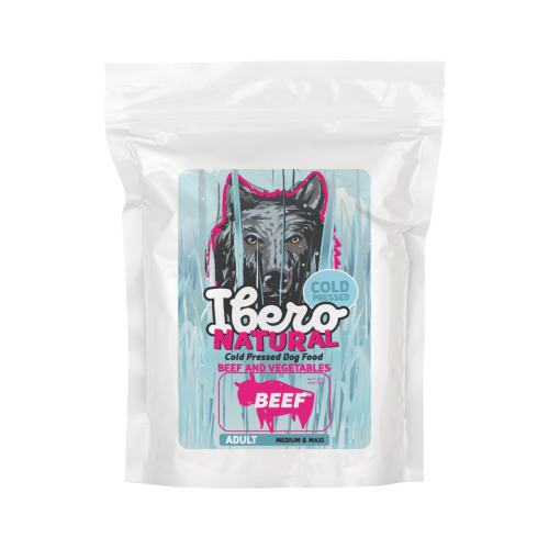 Ibero Cold Press Dog Adult Medium/Large Beef - 3kg