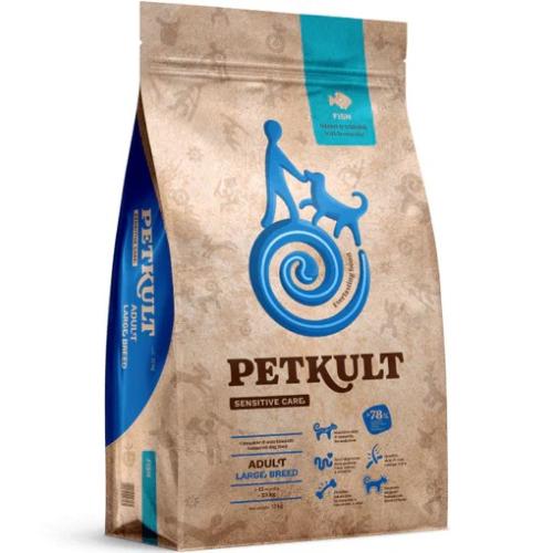 Petkult Dog Large Adult Sensitive Fish - 12kg