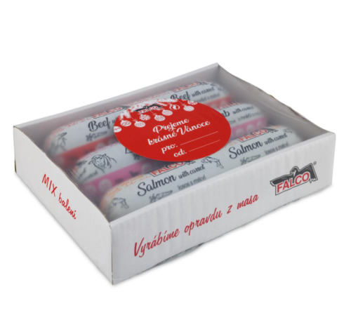 Świąteczne opakowanie salami Sokol Falco - 3x700g