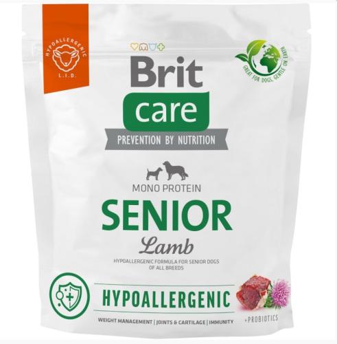 Hipoalergiczna karma dla psa Brit Care Senior - 1kg