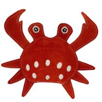 PafDog Crab Stuart Zabawka dla psów wykonana ze skóry i juty