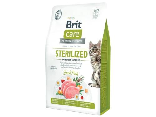 Brit Care Cat Grain-Free Sterylized Immunitet Support - 2kg