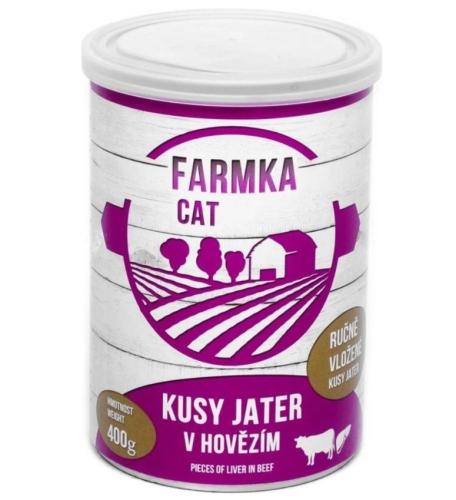 Sokol Falco Farmka Wątroba dla kota - 400g