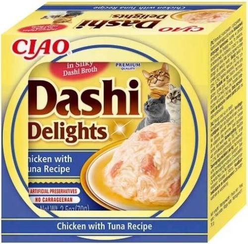 Ciao Dashi Delights Rosół 70g - Kurczak i Tuńczyk
