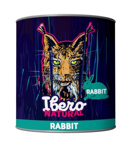 Ibero Natural Cat Konserwa Królik - 200g