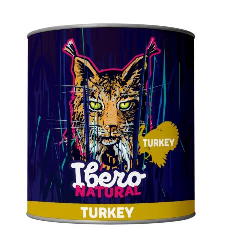 Ibero Natural Cat Konserwa z Indyka - 200g