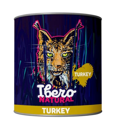 Ibero Natural Cat Konserwa Indyk - 12x200g