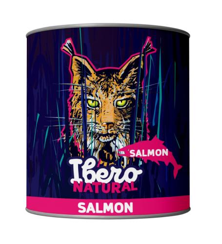 Ibero Natural Cat Konserwa Łosoś - 3x200g