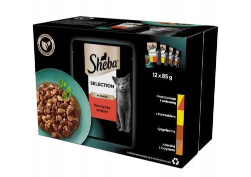Sheba Sellection Soczysta selekcja w soku - 12x85g