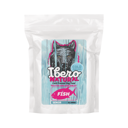 Ibero Cold Press Dog All Breed Senior & Light Fish - 3 kg