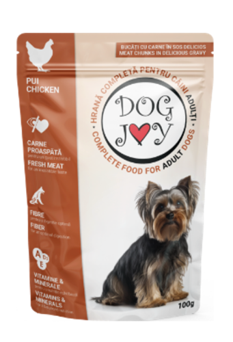 Dog Joy Pocket Adult z kurczakiem - 24x100g