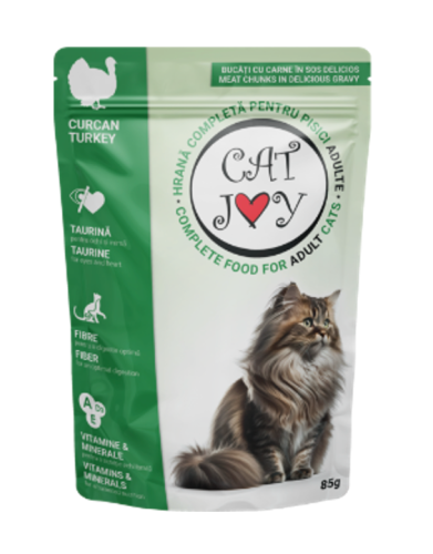 Cat Joy Pocket Adult Indyk w Sosie - 85g