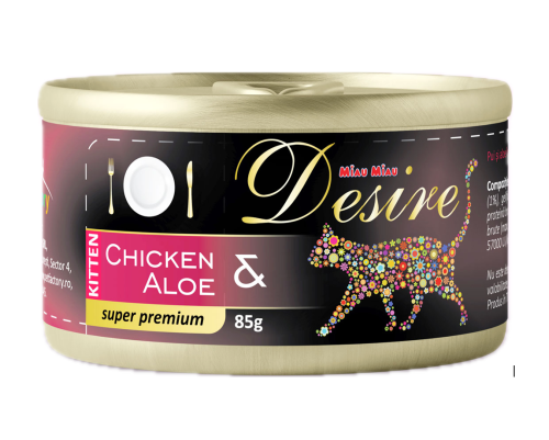 Desire Konz. Kitten Kurczak/Aloes - 85g