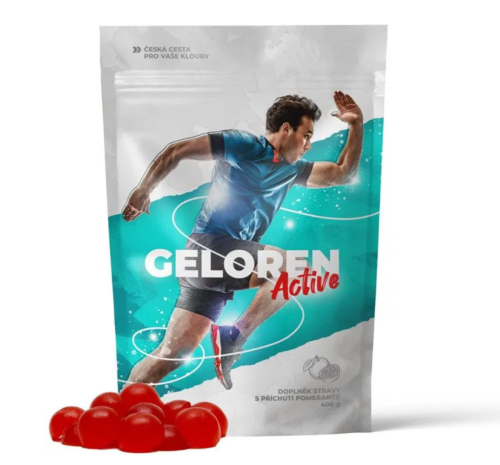 Geloren Active 410g/90tbl - Pomarańczowy
