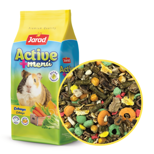 Jarad Active+ Włókno dla świnek morskich - 2 kg + 1 kg GRATIS