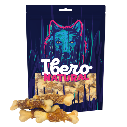 Ibero Natural Snack Chicken Bone Wrap - 300g