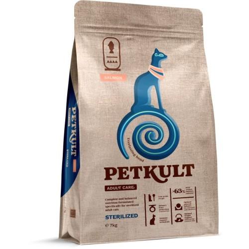 Petkult Cat Sterylizowany Łosoś - 7kg