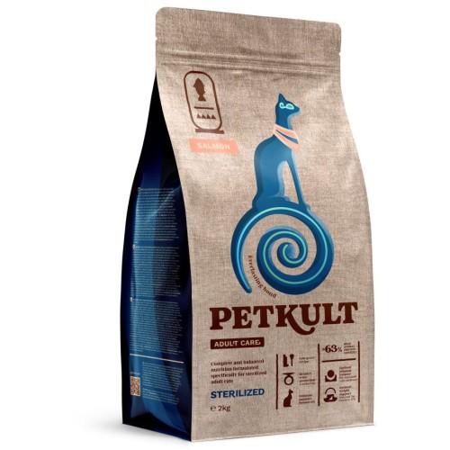 Petkult Cat Sterylizowany Łosoś - 2kg