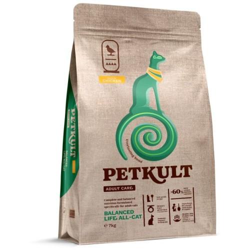 Petkult Cat Balanced Life Kurczak - 7 kg