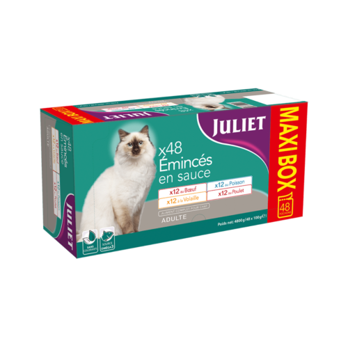 Juliet Cat w soku - 48x100g