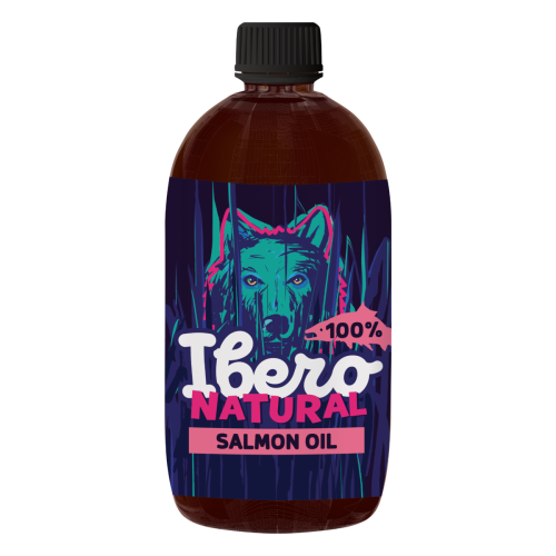 Ibero Naturalny Olej z Łososia - 1000ml